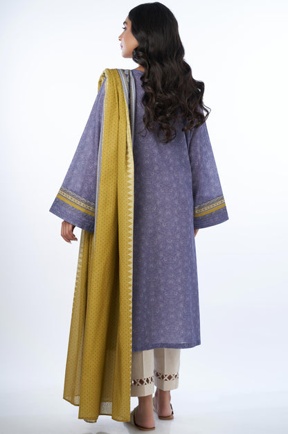 Unstitched 2 Piece Embroidered Karandi Suit