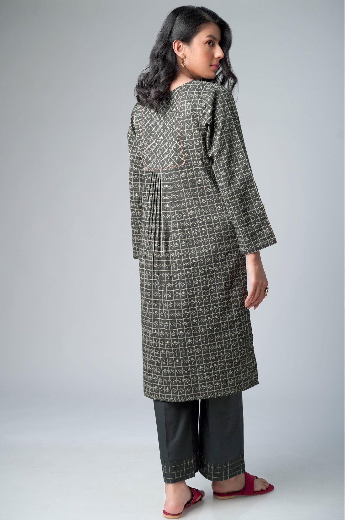 Unstitched 2 Piece Printed Lawn Suit