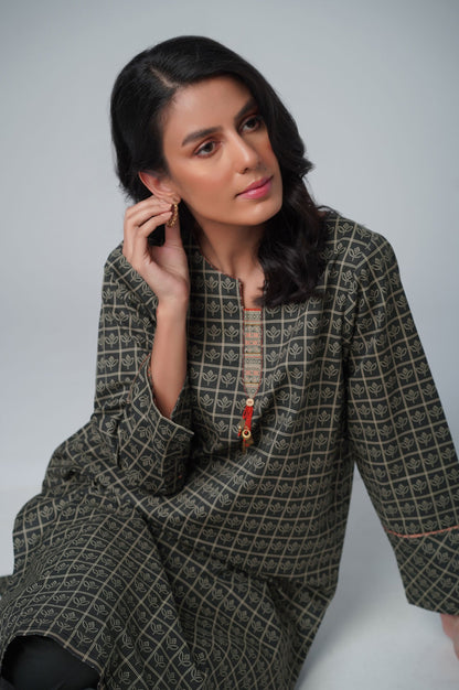 Stitched 2 Piece Printed Lawn Suit