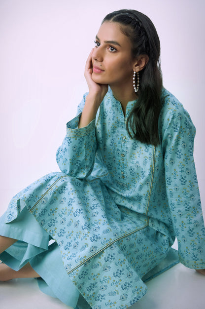 Stitched 2 Piece Printed Lawn Suit