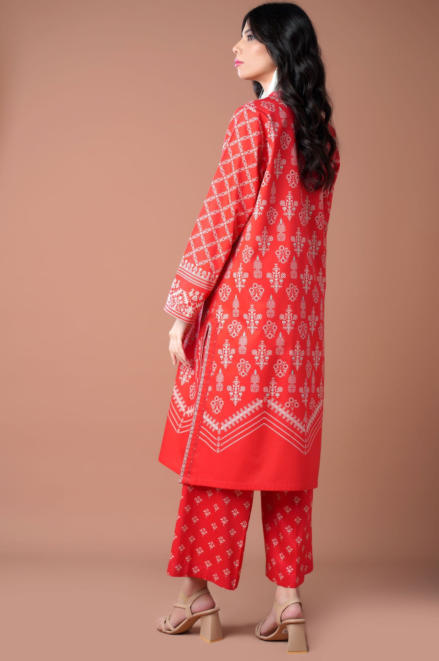 Unstitched 2 Piece Printed Lawn Suit