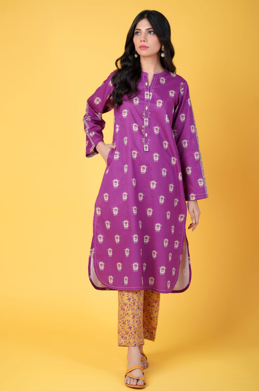 Unstitched 2 Piece Printed Lawn Suit