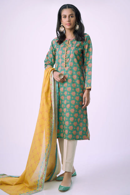Stitched 2 Piece Printed Lawn Suit