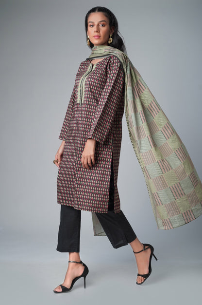 Stitched 2 Piece Printed Lawn Suit