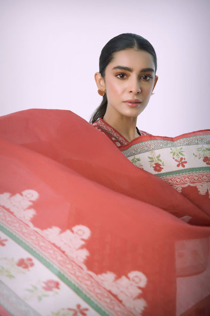 Stitched 2 Piece Printed Lawn Suit