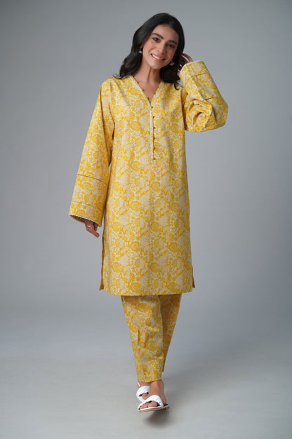 Stitched 2 Piece Printed Lawn Suit