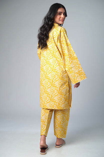 Stitched 2 Piece Printed Lawn Suit
