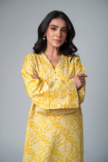 Stitched 2 Piece Printed Lawn Suit