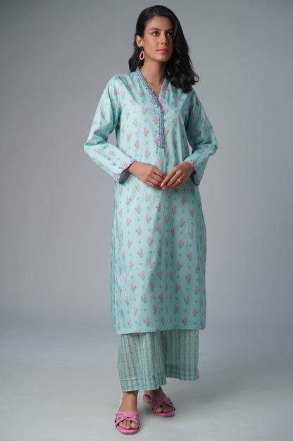Stitched 2 Piece Printed Lawn Suit