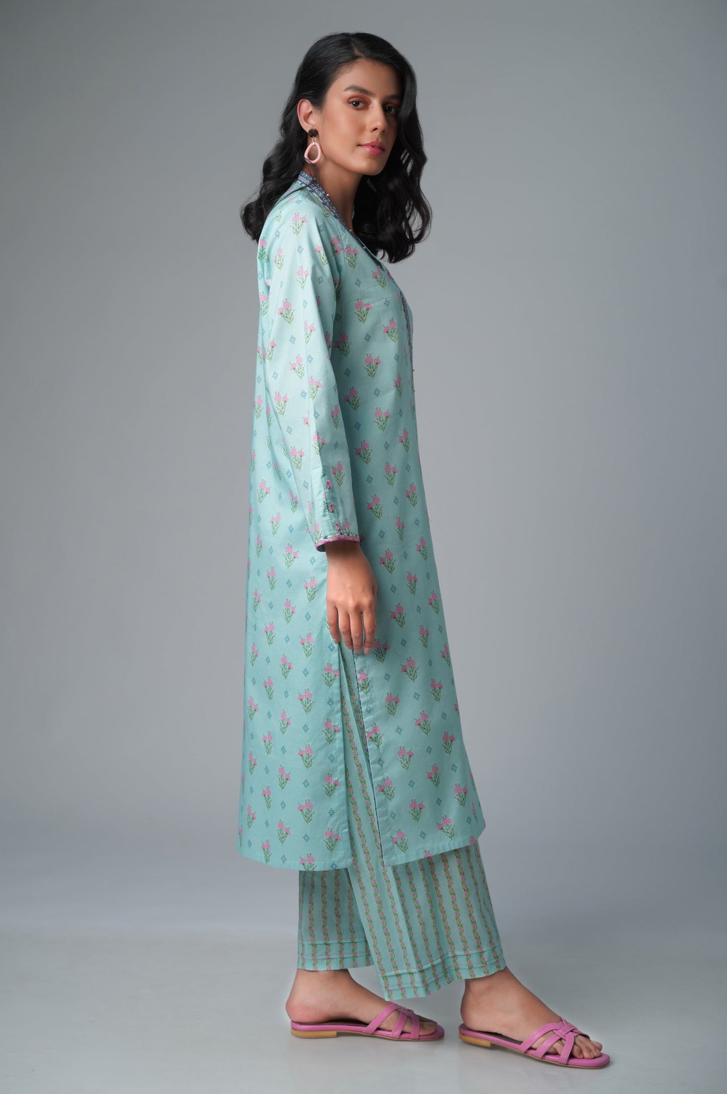 Stitched 2 Piece Printed Lawn Suit