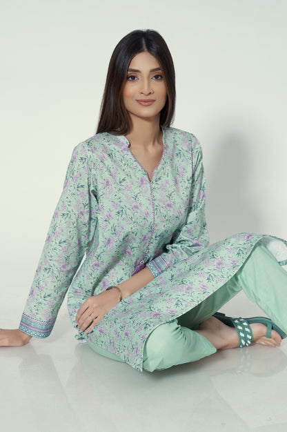 Unstitched 2 Piece Printed Lawn Suit
