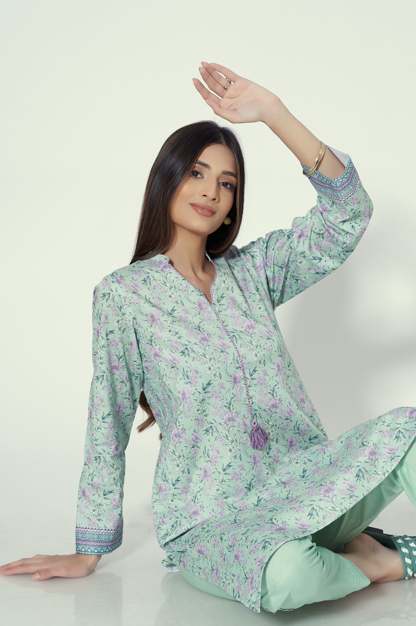 Stitched 2 Piece Printed Lawn Suit