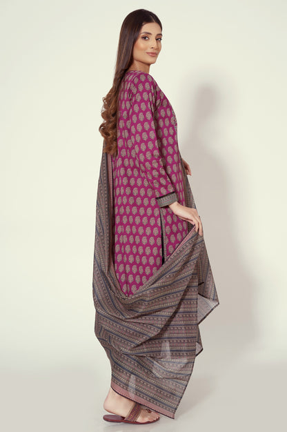 Stitched 2 Piece Printed Lawn Suit