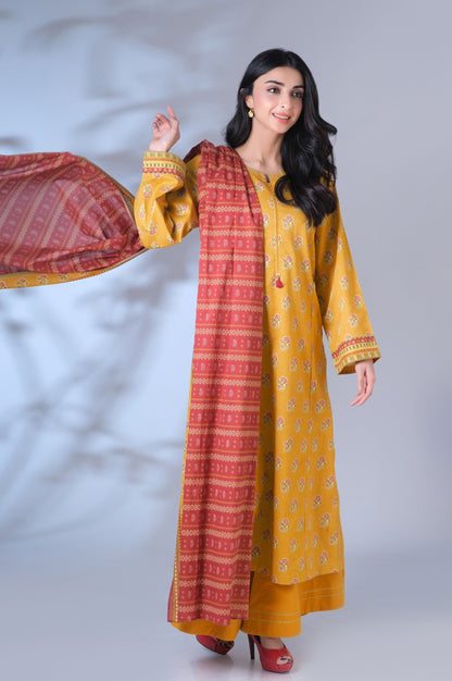 Unstitched 2 Piece Printed Cambric Suit