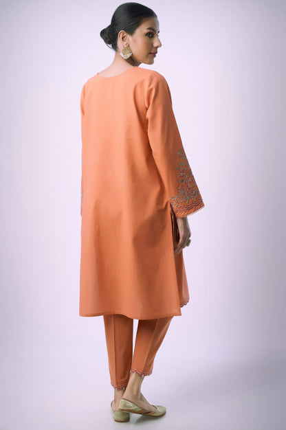 Unstitched 2 Piece Embroidered Cambric Suit