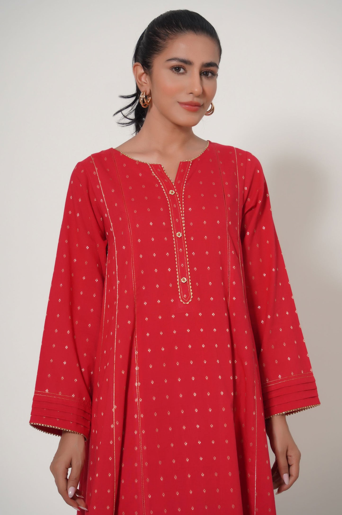 Stitched 2 Piece Masuri Jacquard Suit