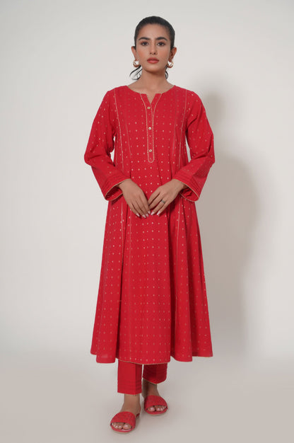 Stitched 2 Piece Masuri Jacquard Suit