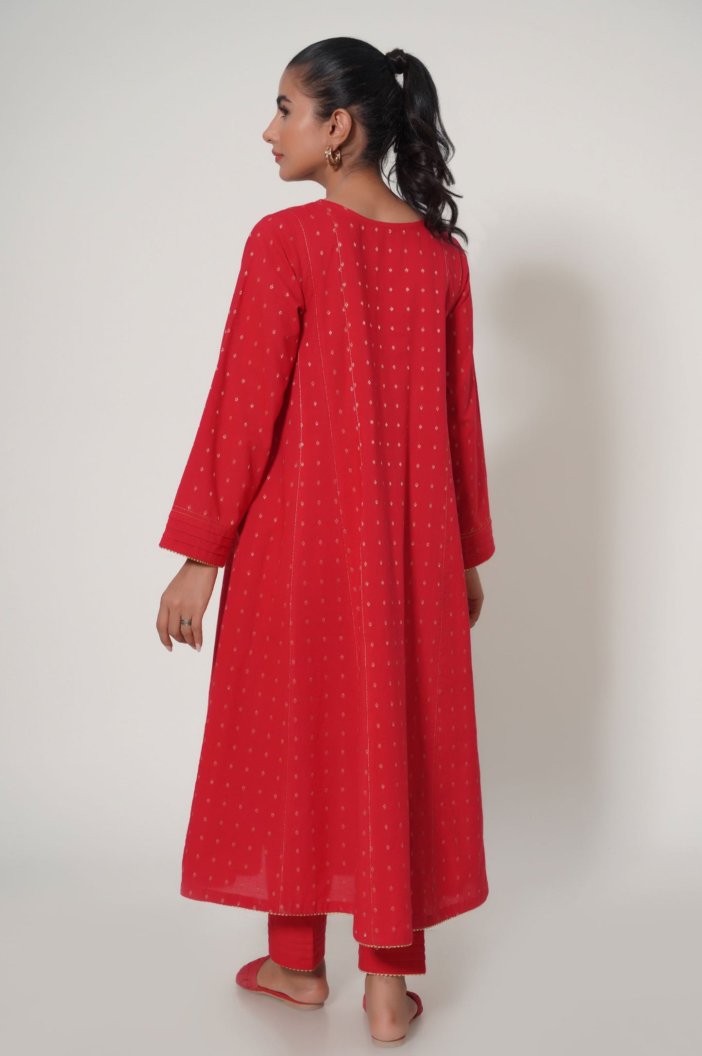 Stitched 2 Piece Masuri Jacquard Suit