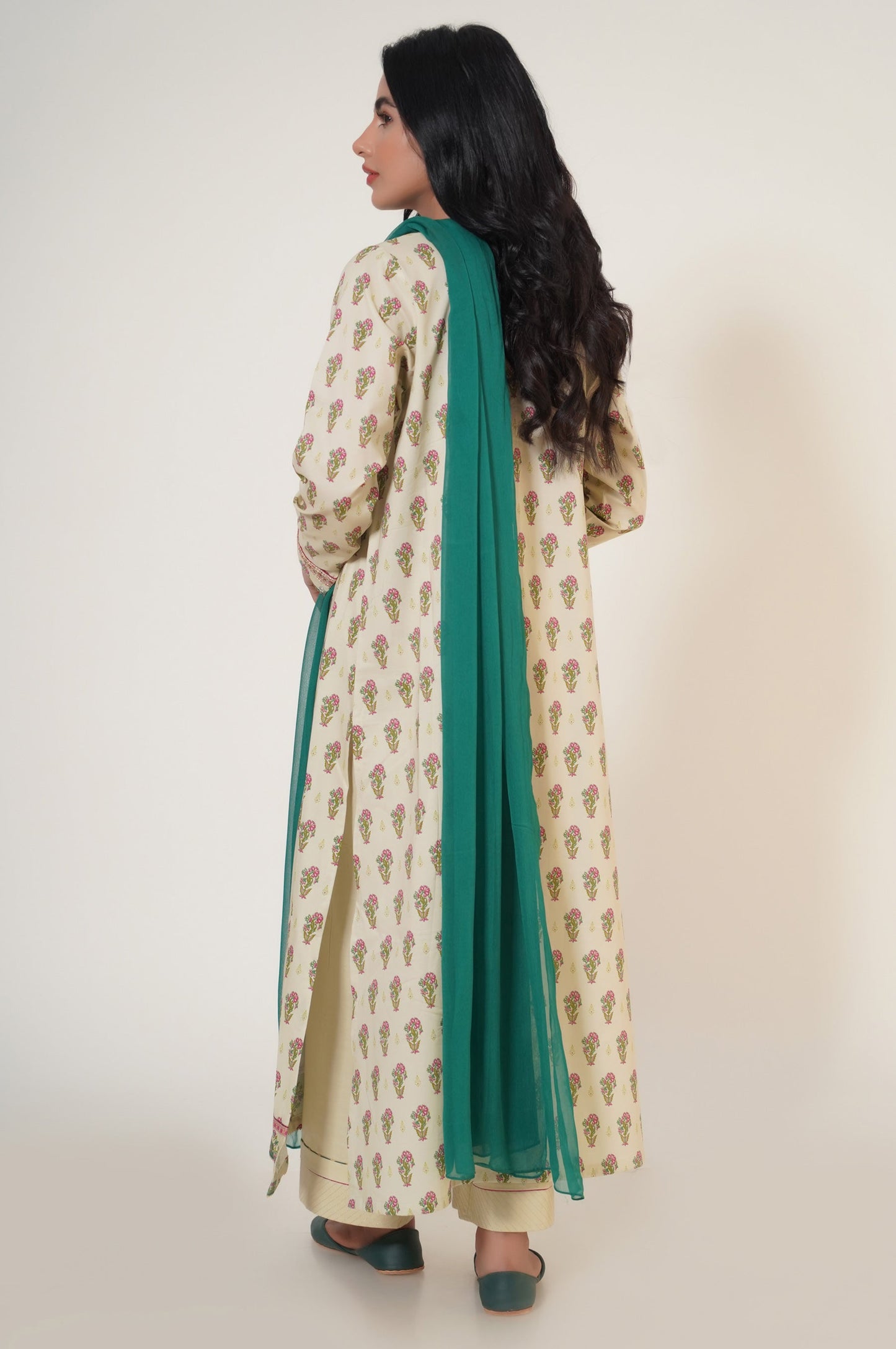 Unstitched 2 Piece Embroidered Mysuri Suit