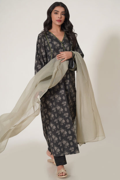 Unstitched 2 Piece Printed Cambric Suit