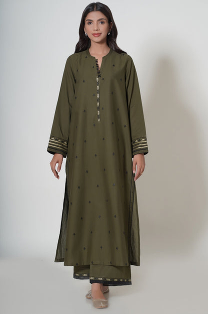 Unstitched 2 Piece Embroidered Cambric Suit