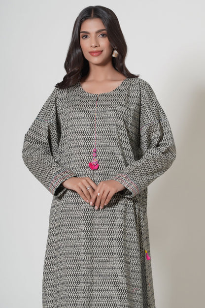 Stitched 2 Piece Printed Cambric Suit