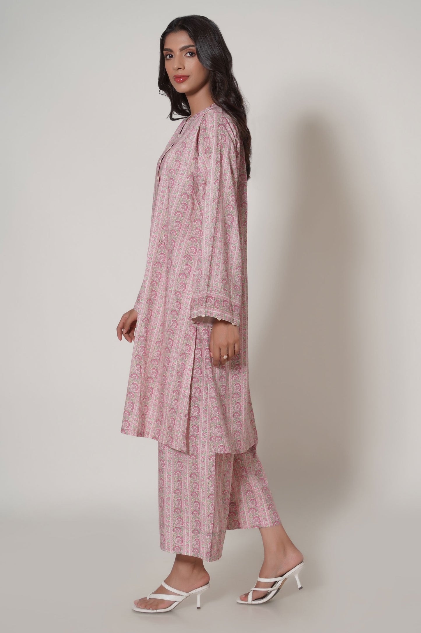 Unstitched 2 Piece Printed Cambric Suit