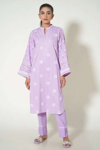 Stitched 2 Piece Printed Cottle Suit