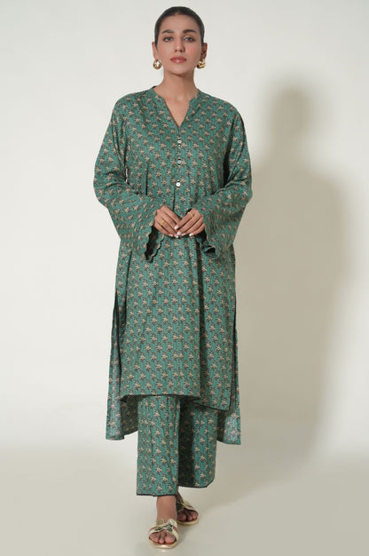 Unstitched 2 Piece Printed Suit