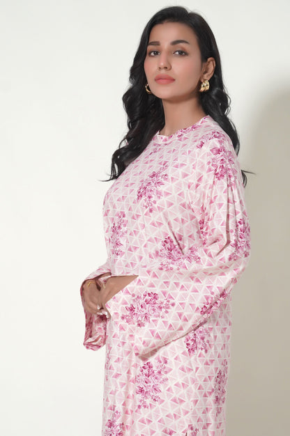 Stitched 2 Piece Printed Linen Viscose Suit