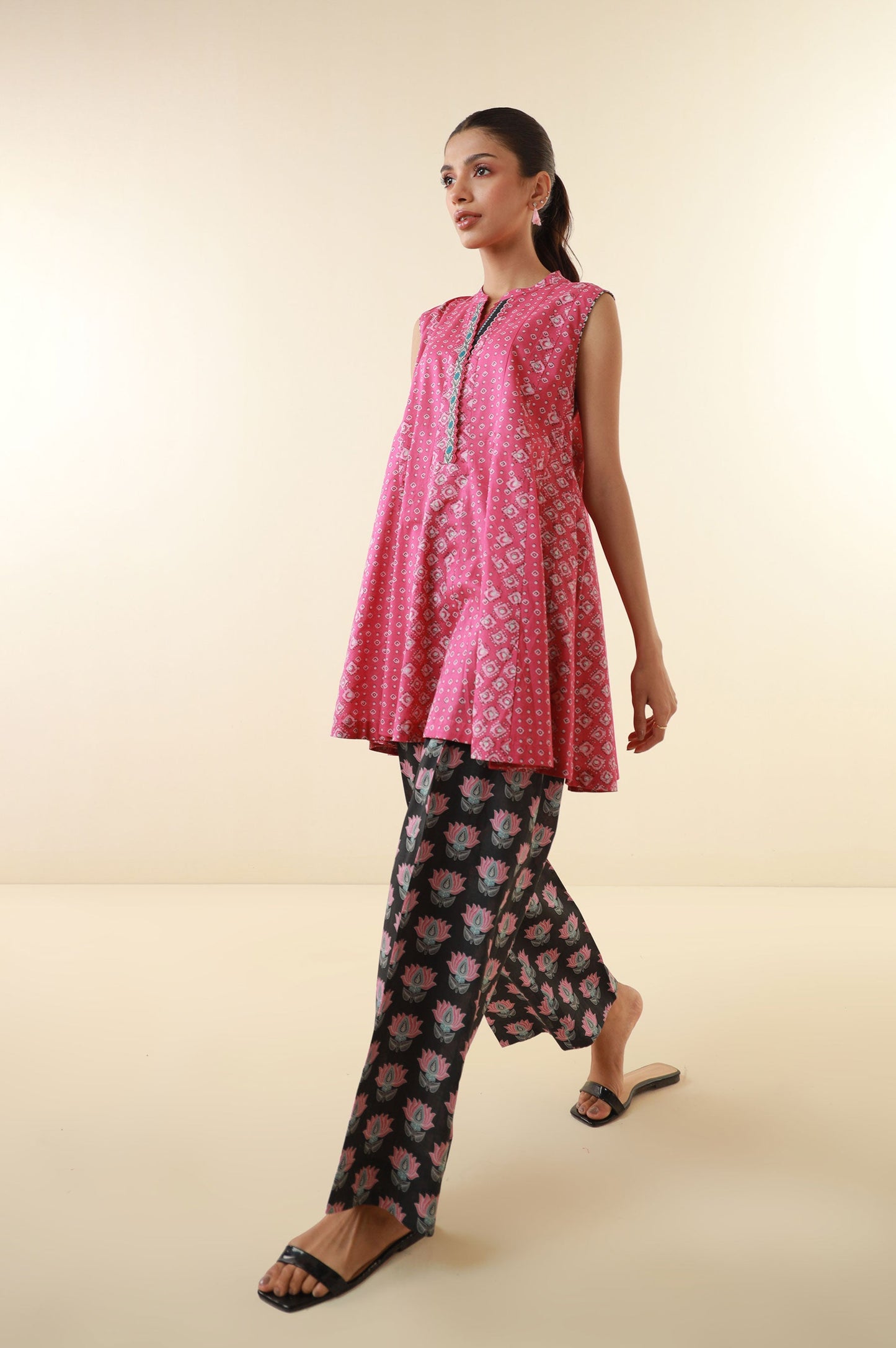 Unstitched 2 Piece Printed Lawn Suit