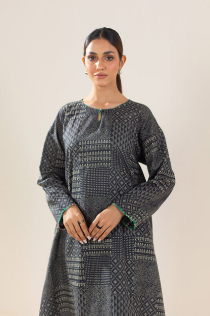 Unstitched 2 Piece Printed Lawn Suit