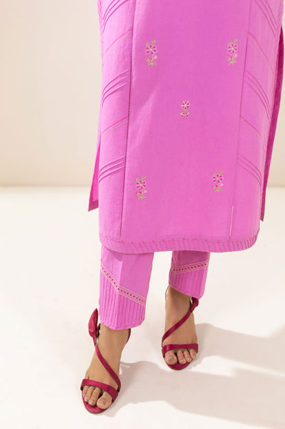 Unstitched 2 Piece Embroidered Lawn Suit