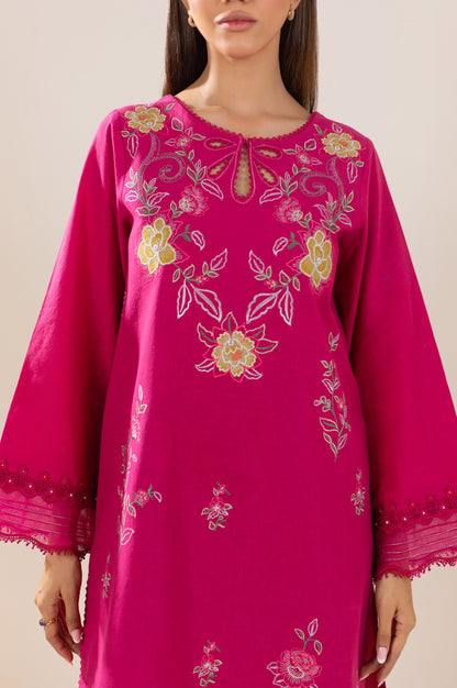 Unstitched 2 Piece Embroidered Lawn Suit