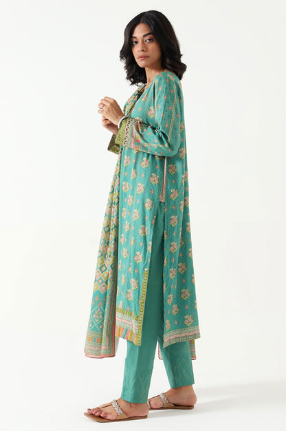 Stitched 3 Piece Printed Lawn Suit