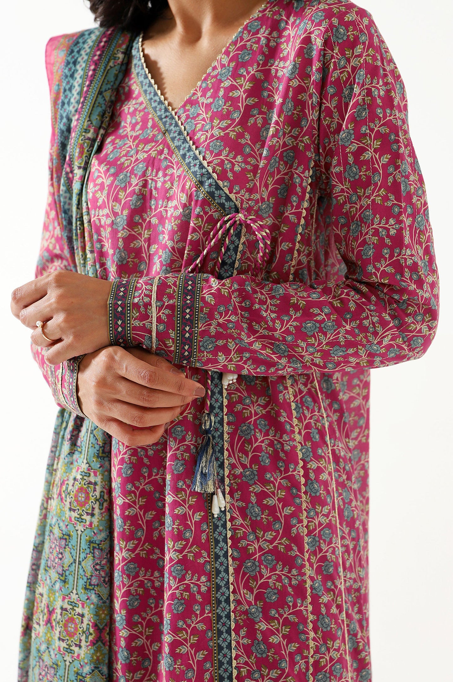 Stitched 3 Piece Printed Lawn Suit
