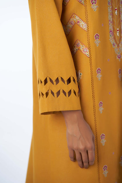 Stitched 3 Pieces Karandi Suit