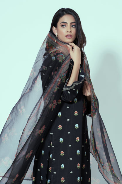 Stitched 3 Piece Printed Lawn Suit