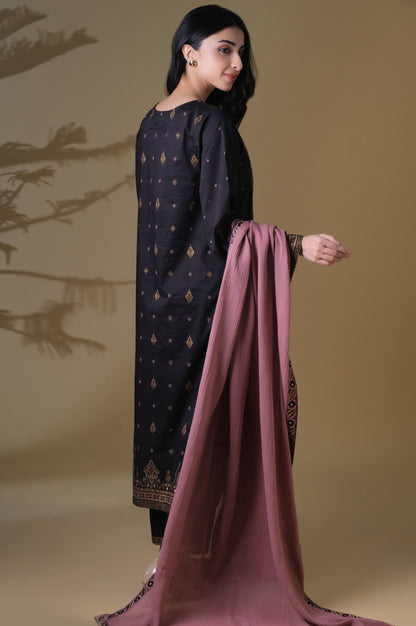 Unstitched 3 Piece Paste Printed Lawn Suit