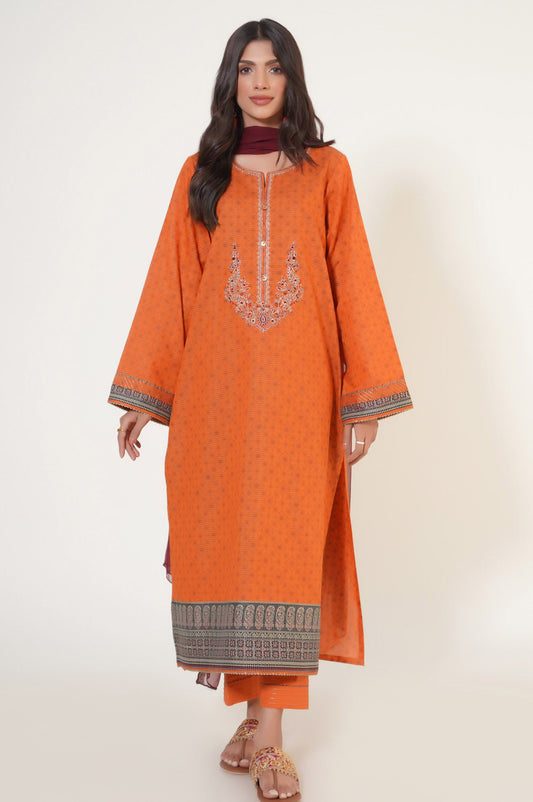 Stitched 3 Piece Printed Masuri Lawn