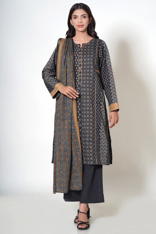 Unstitched 3 Piece Cambric Suit