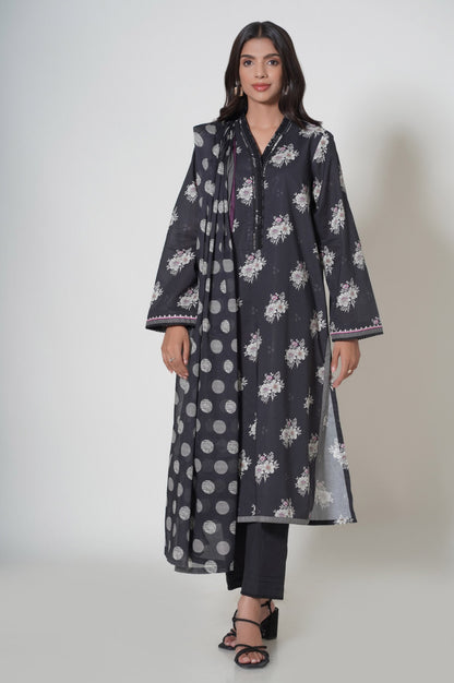 Unstitched 3 Piece Cambric Suit