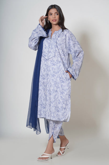 Unstitched 3 Piece Cambric Suit