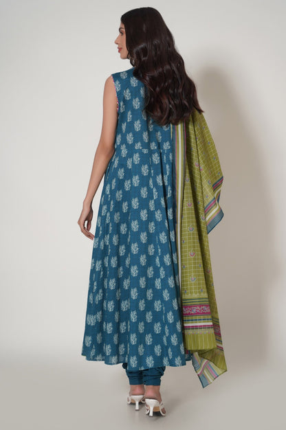 Unstitched 3 Piece Printed Cambric Suit
