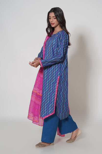 Stitched 2 Piece Cambric Suit