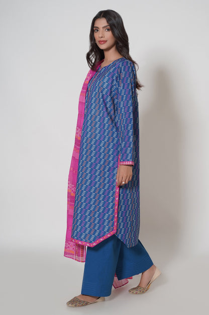 Stitched 2 Piece Cambric Suit