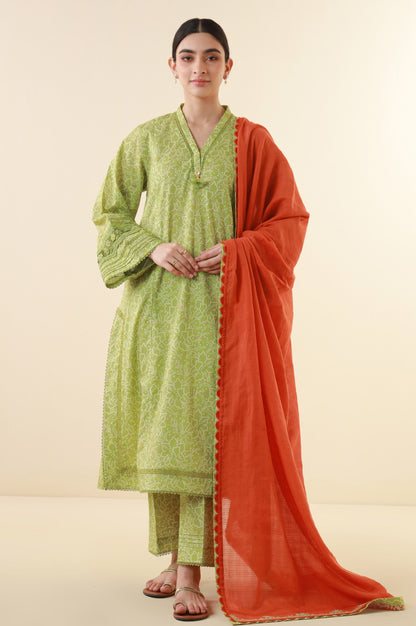 Unstitched 3 Piece Printed Lawn Suit