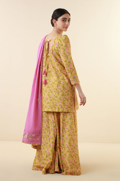 Unstitched 3 Piece Printed Lawn Suit