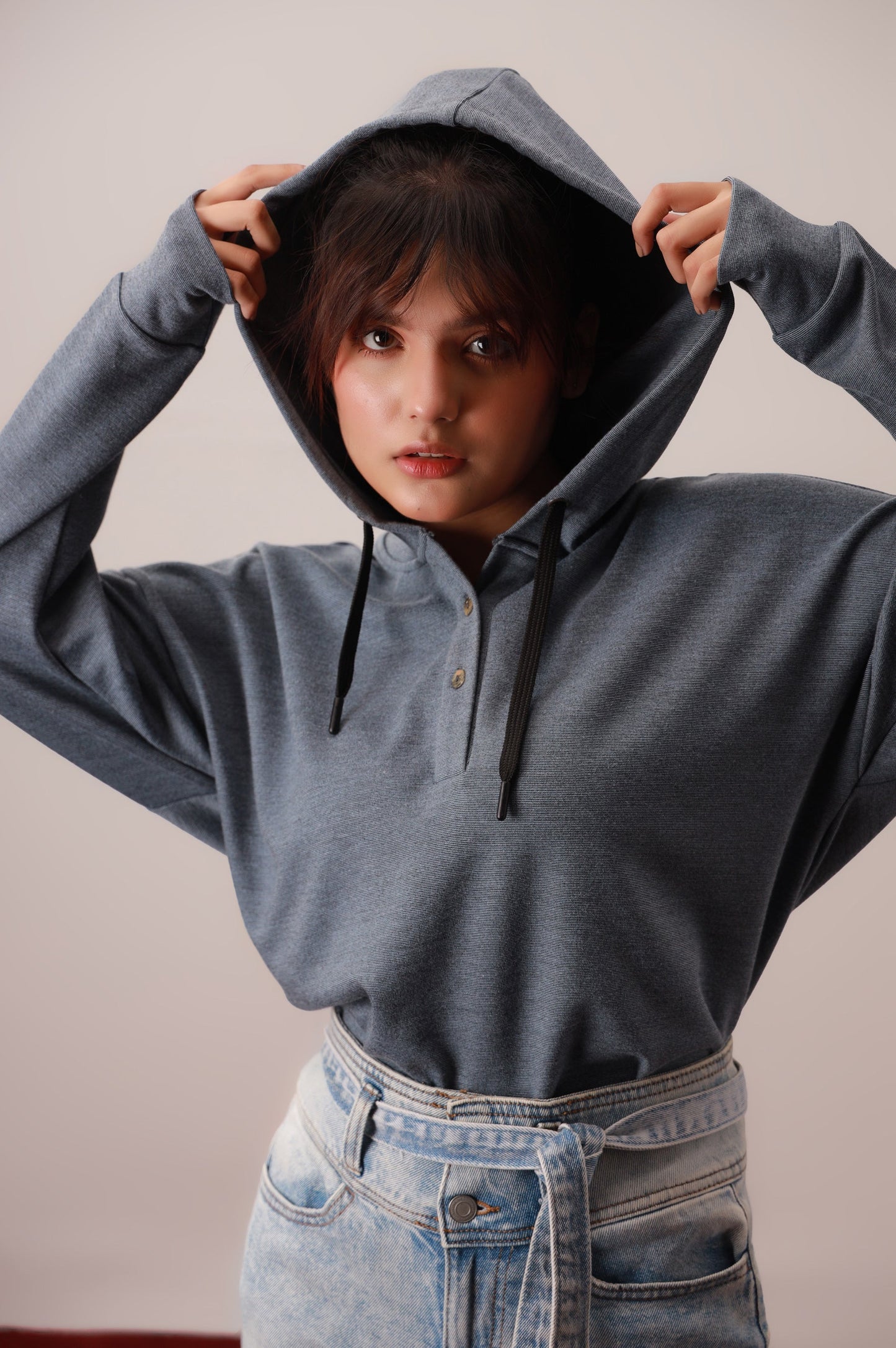 Pullover Hoodie - Light Blue