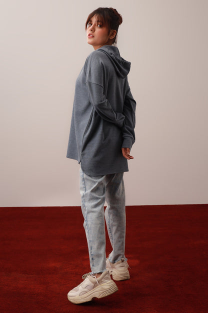 Pullover Hoodie - Light Blue